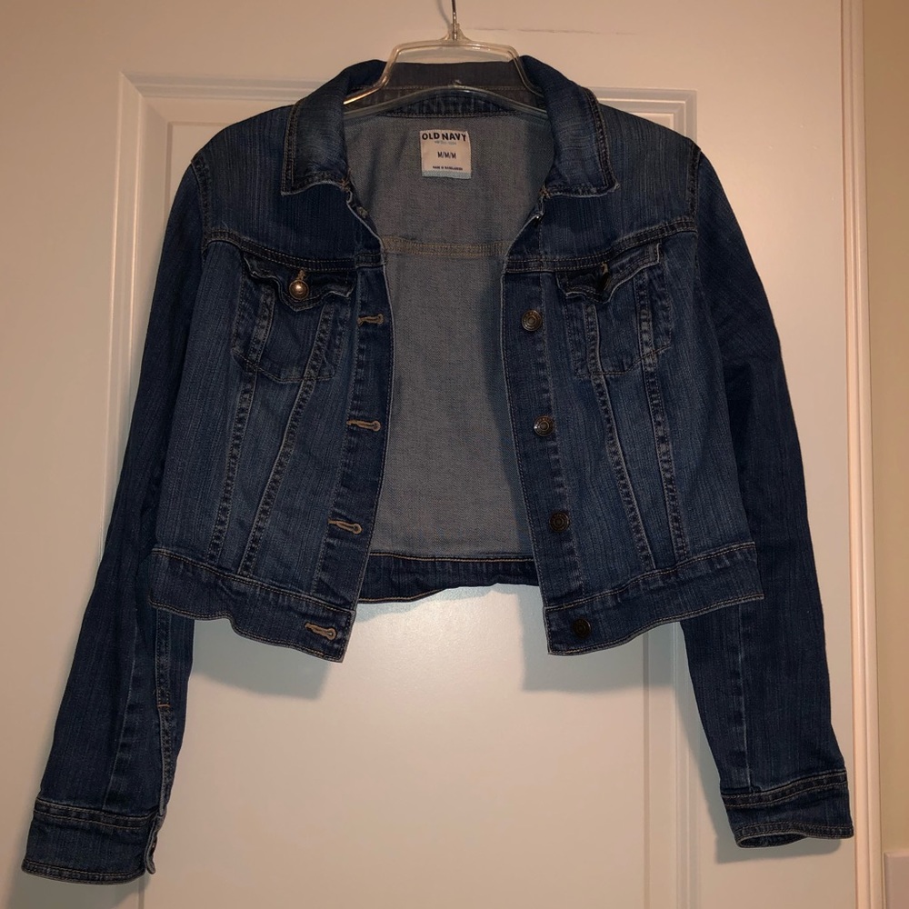 Cropped Old Navy Jean Jacket
